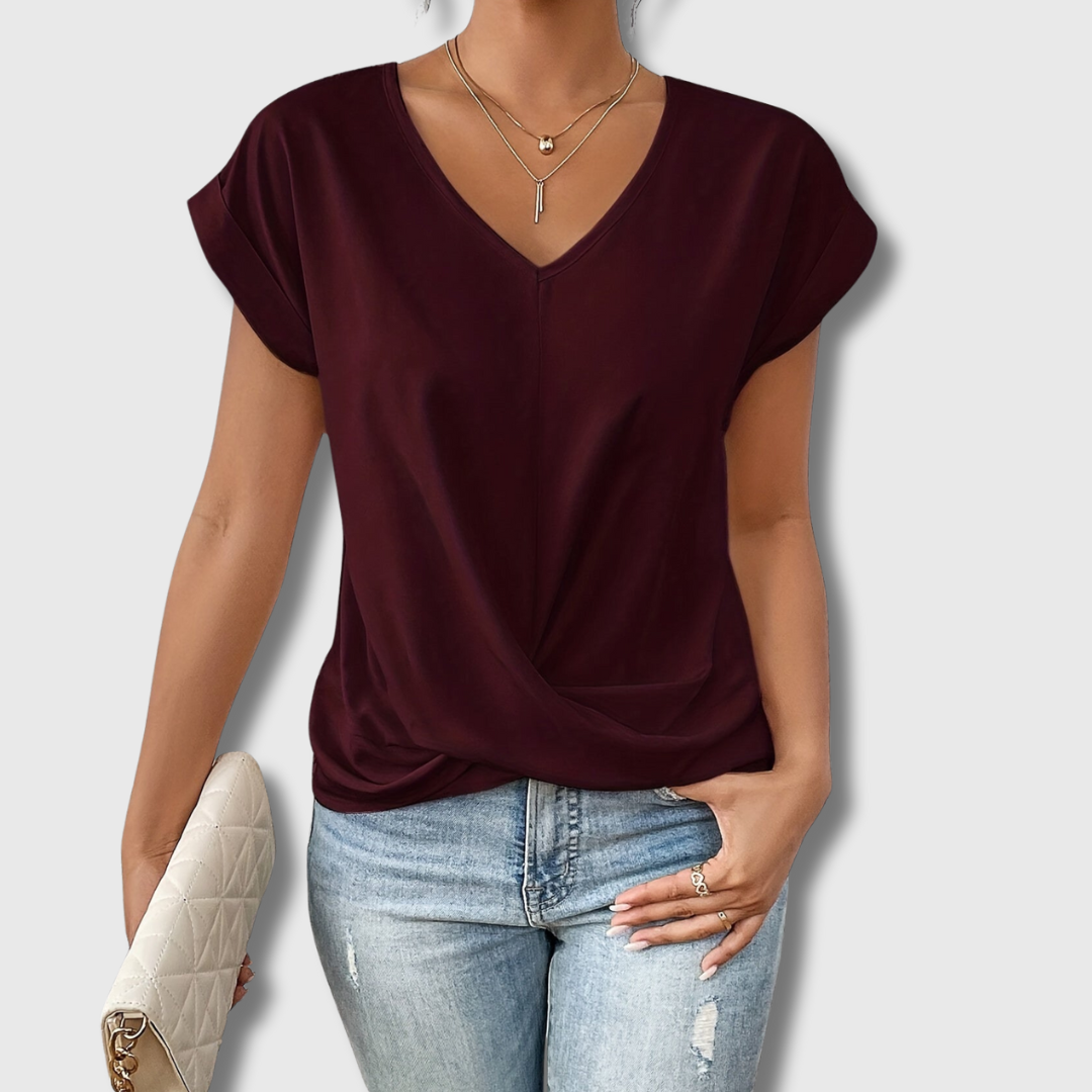 Emma | Casual T-Shirt aus Premium-Baumwolle für den Alltag