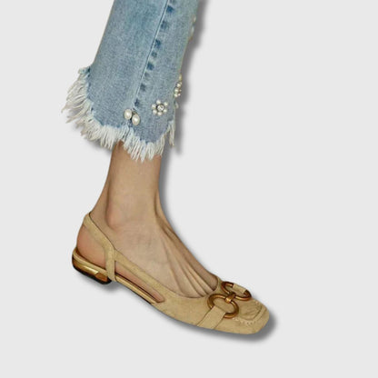 Emily | Handgefertigte Slingbacks für ganztägigen Komfort