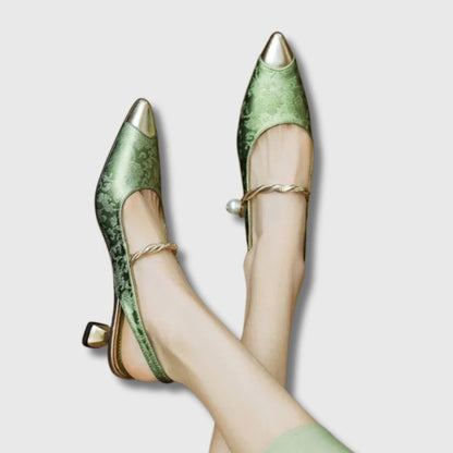 Lily | Sandalen mit edlem Satin für elegante Auftritte