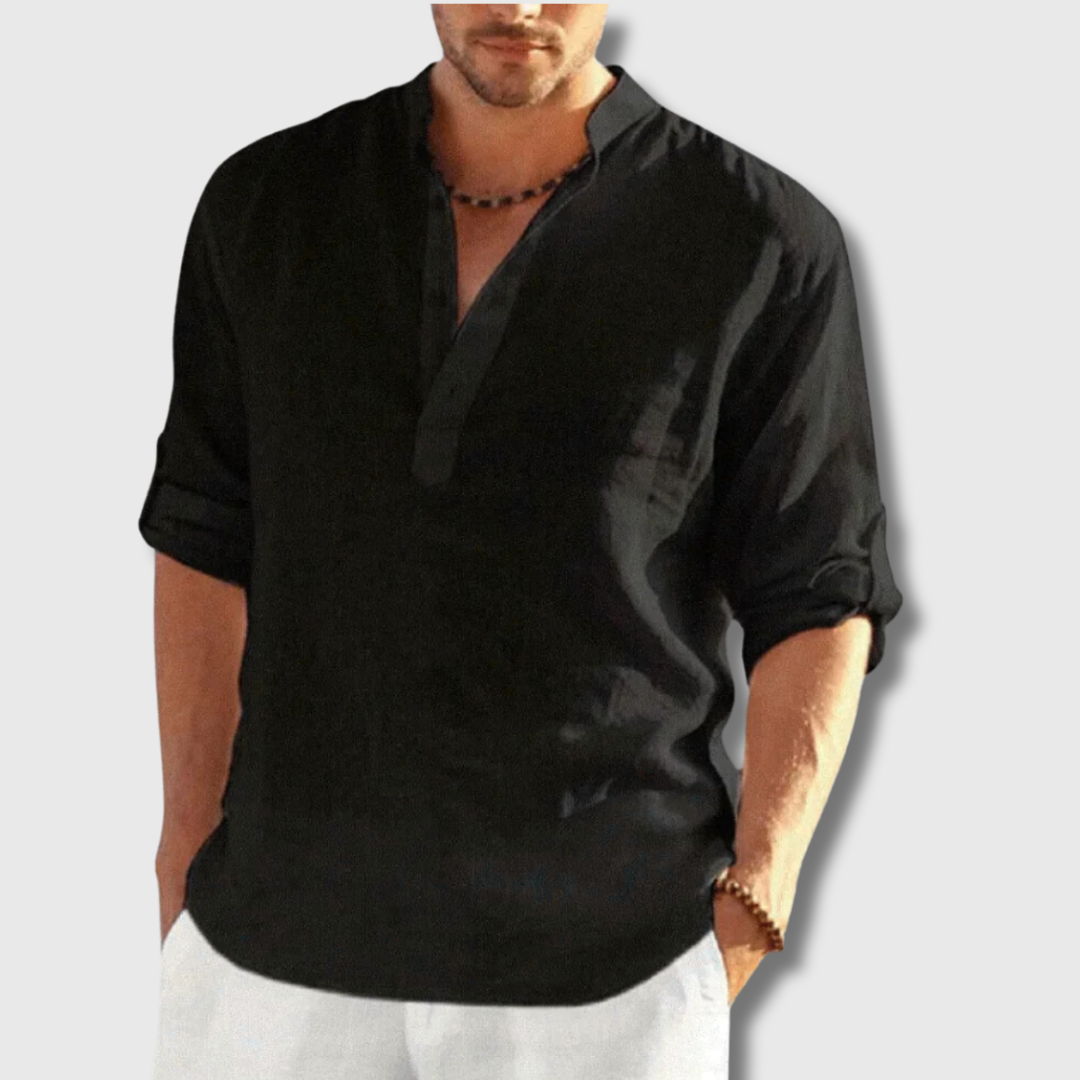 George| Leinenhemd handgefertigt – Perfekt für heiße Tage