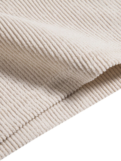 Corduroy Drawstring Shorts