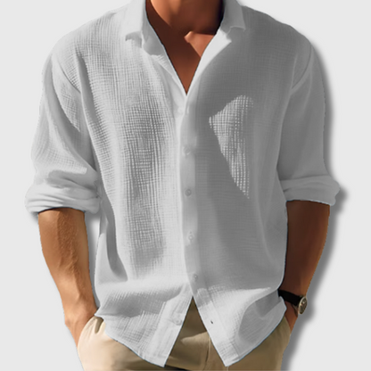 Noah | Sommerliches Button-Down-Hemd aus Premiumstoff