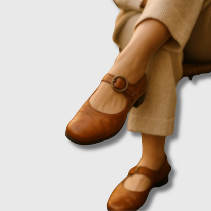 Emily | Orthopädische Ledersandalen für ganztägigen Komfort