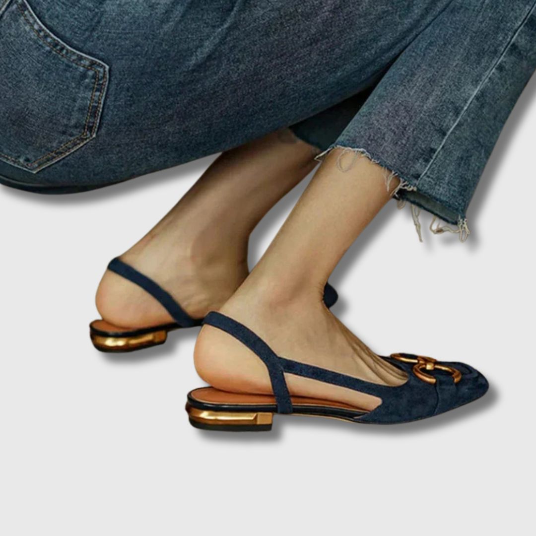 Emily | Handgefertigte Slingbacks für ganztägigen Komfort