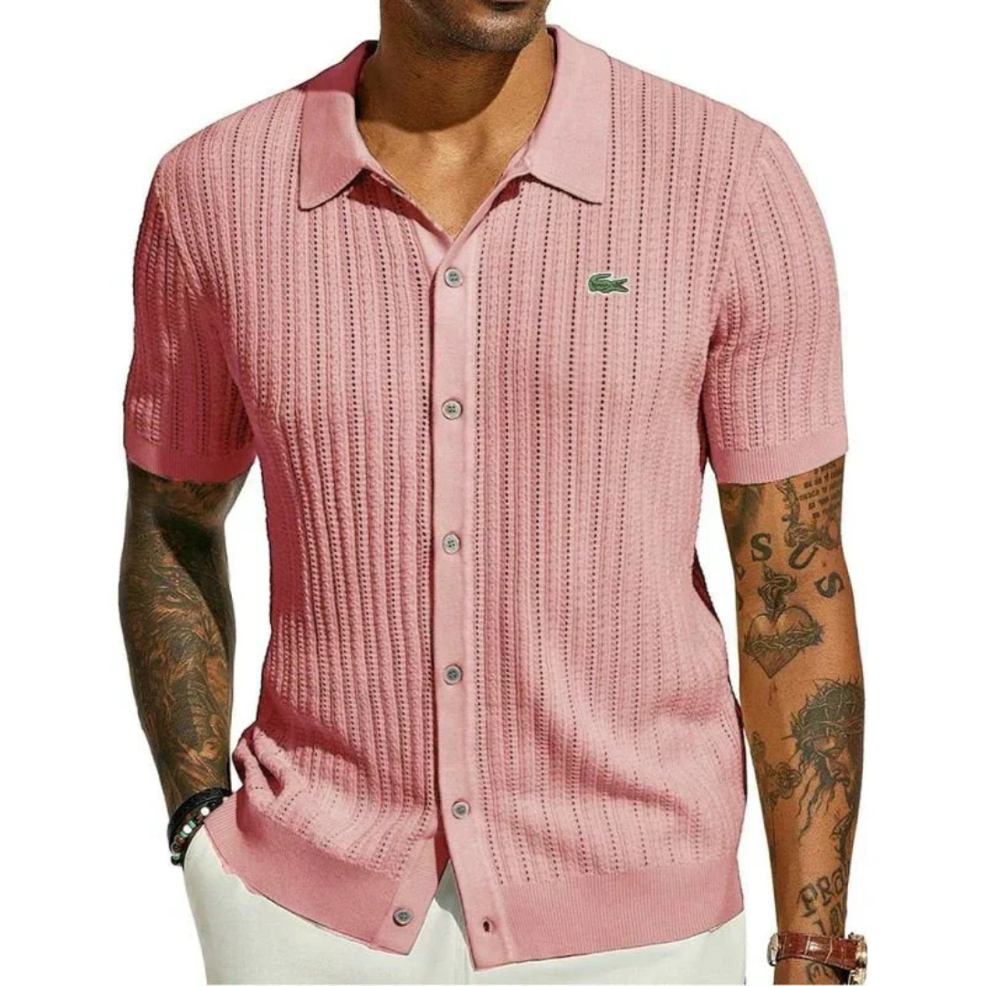 LAC0STE™ Classic Fitted Shirt for Men