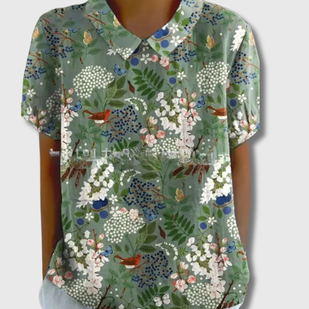 Jessica | Vintage-Bluse aus hochwertigem Material