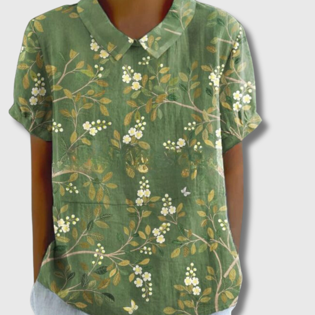 Jessica | Vintage-Bluse aus hochwertigem Material