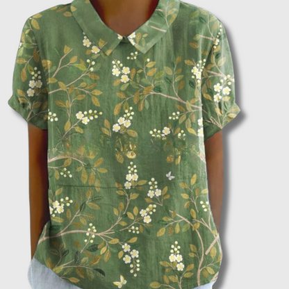 Jessica | Vintage-Bluse aus hochwertigem Material