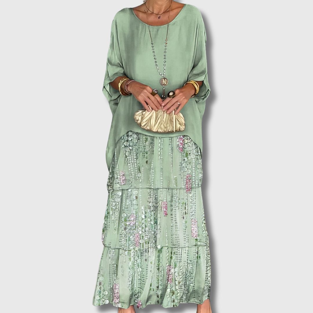 Caroline | Elegantes Maxikleid Bequem für alle Anlässe