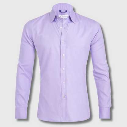 Omar | Herrenhemd mit verdecktem Reißverschluss aus Premium-Baumwolle