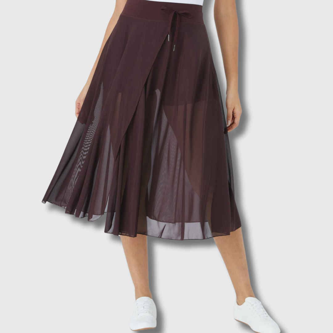 Emily | Hochtaillierter 2-in-1 Rock aus Premium-Stoff