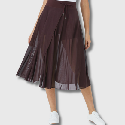 Emily | Hochtaillierter 2-in-1 Rock aus Premium-Stoff