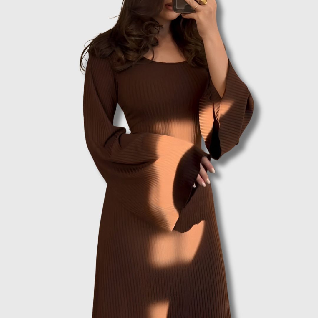 Emma | Strickkleid aus hochwertigem Material für stilvolle Auftritte