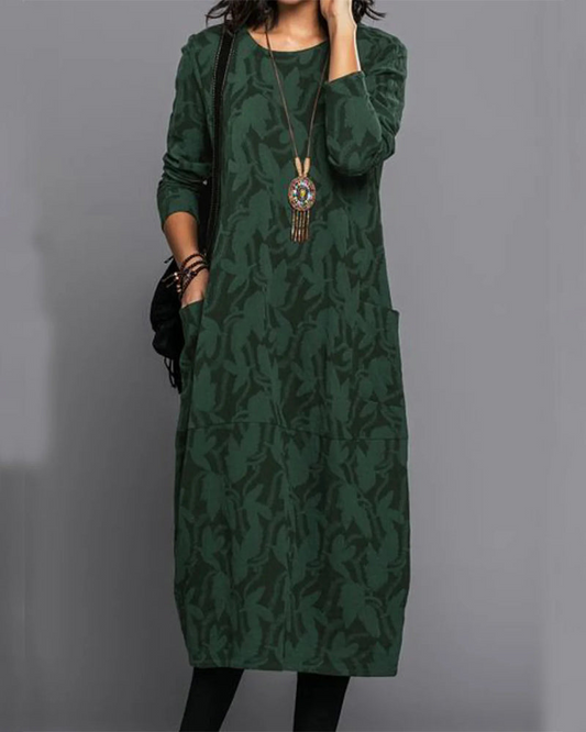 Dana | Langes Kleid aus Premiumstoff