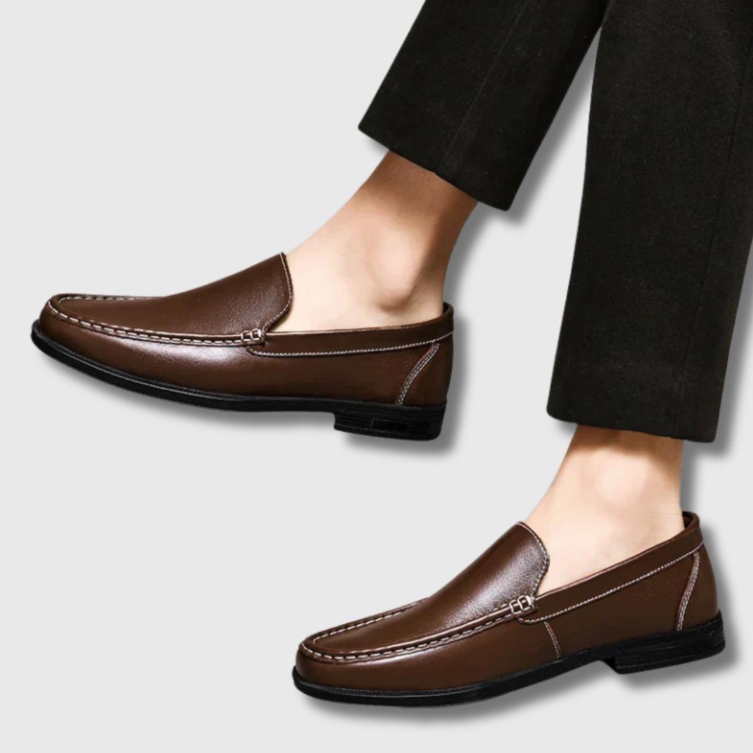 Mark | Handgefertigter Premium-Leder-Mokassin