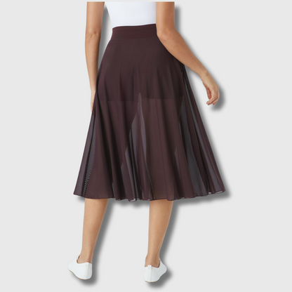 Emily | Hochtaillierter 2-in-1 Rock aus Premium-Stoff