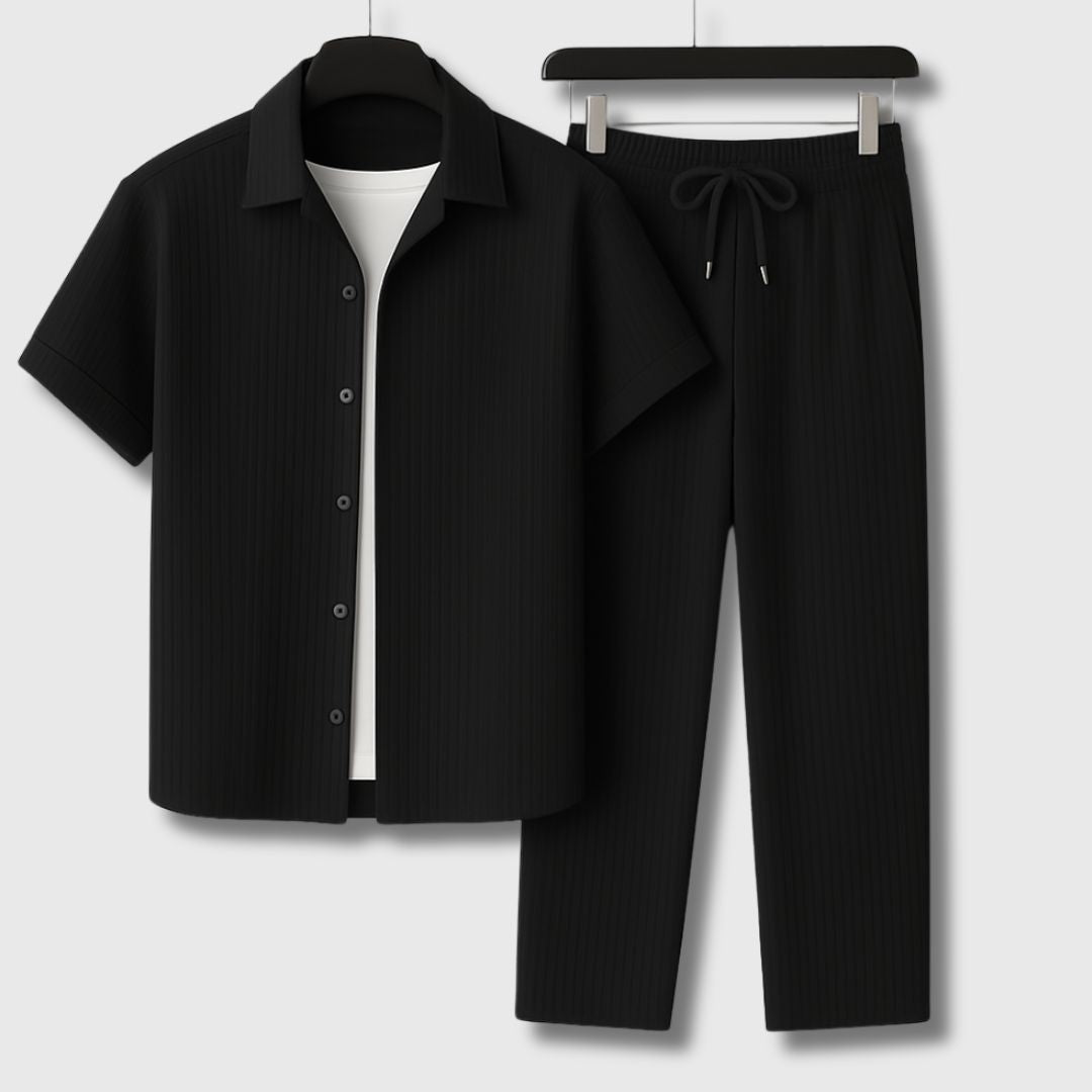 Ethan | Leichter Leinen-Zweiteiler für stilvolle Sommertage