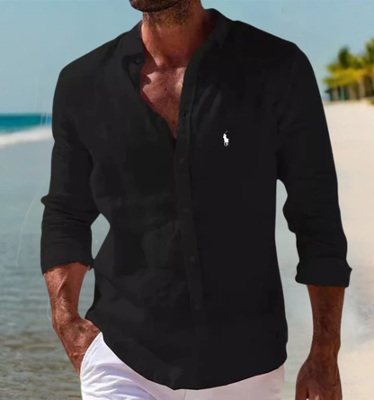 Men's classic linen shirt