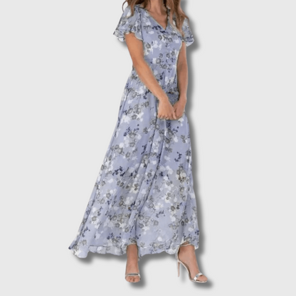 Lia| Maxi-Kleid aus Premium-Stoff – Perfekt für Sommerhochzeiten