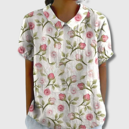 Jessica | Vintage-Bluse aus hochwertigem Material