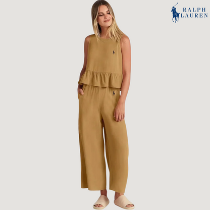 R. Ꮮаᴜгеn Ruffled Two-Piece Set + Free Sun Hat – Buy 1 Get 2