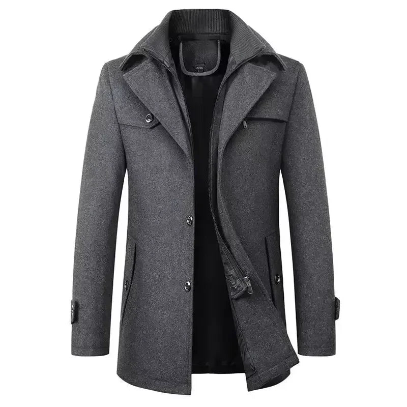 Fenwicke™ Wool-Blend Overcoat