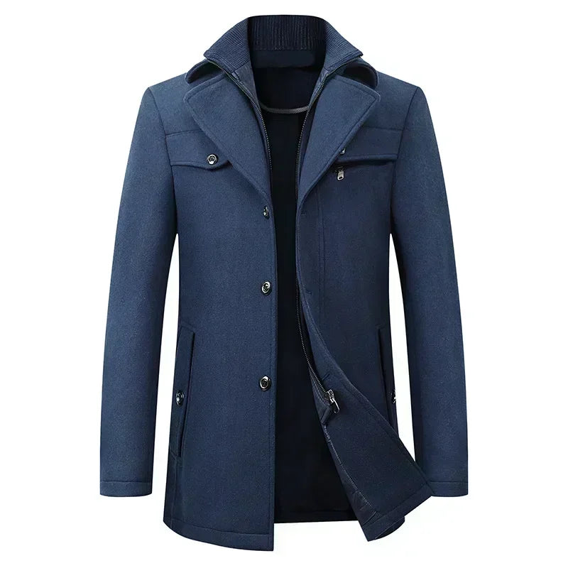 Fenwicke™ Wool-Blend Overcoat