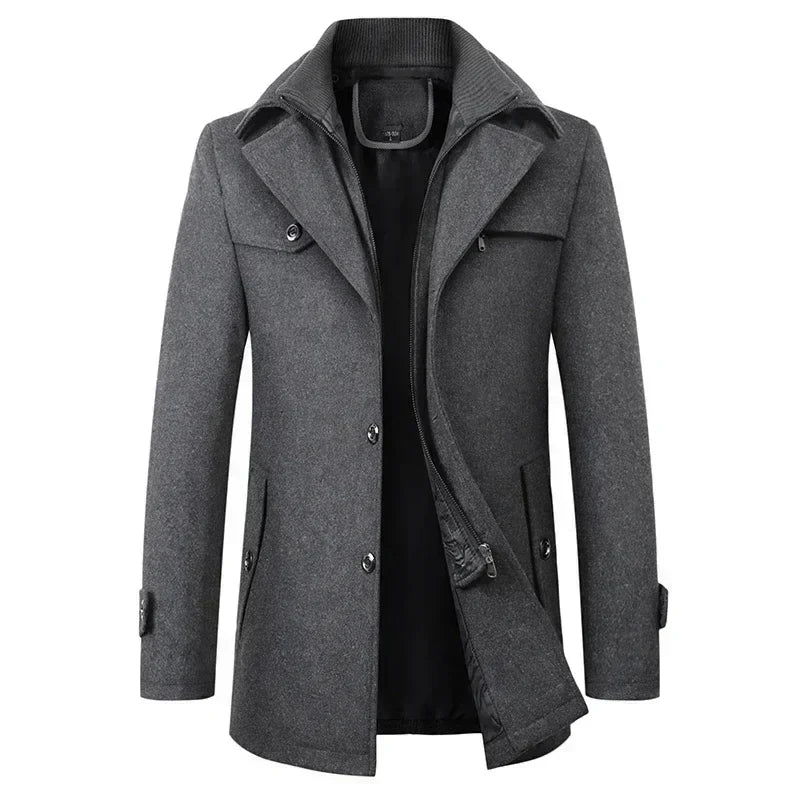 Fenwicke™ Wool-Blend Overcoat