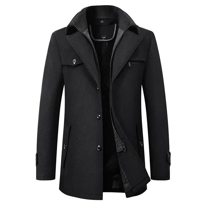 Fenwicke™ Wool-Blend Overcoat