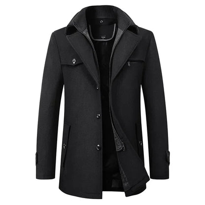 Fenwicke™ Wool-Blend Overcoat