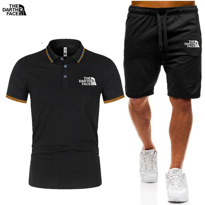 Men's Polo and Shorts Set