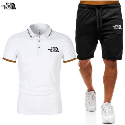 Men's Polo and Shorts Set