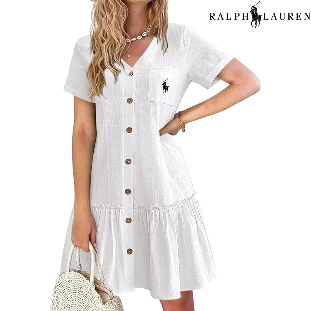 Ꮢalph Ꮮаᴜгеn – Summer Dress with Straps