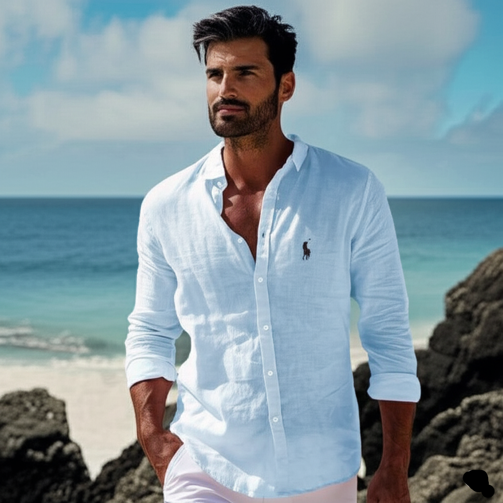 Ralph Lauren™ Signature Linen Shirt – Your Ultimate Summer Essential